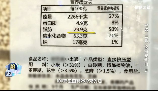 膨化食品营养成分解读，关注健康饮食的图片指南