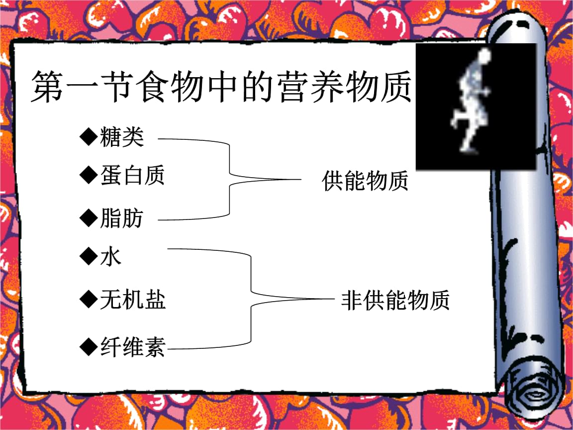 食品六大营养物质详解PPT介绍