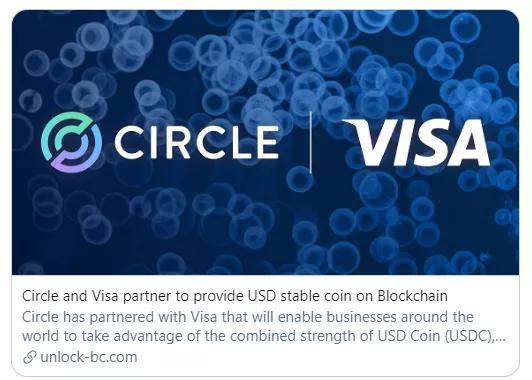 Circle的稳定币垄断可能成为下一个Visa，这并不是恭维|意见