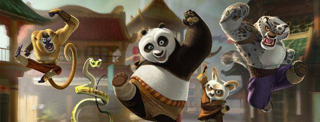 功夫熊猫，笨拙熊猫蜕变武林宗师传奇